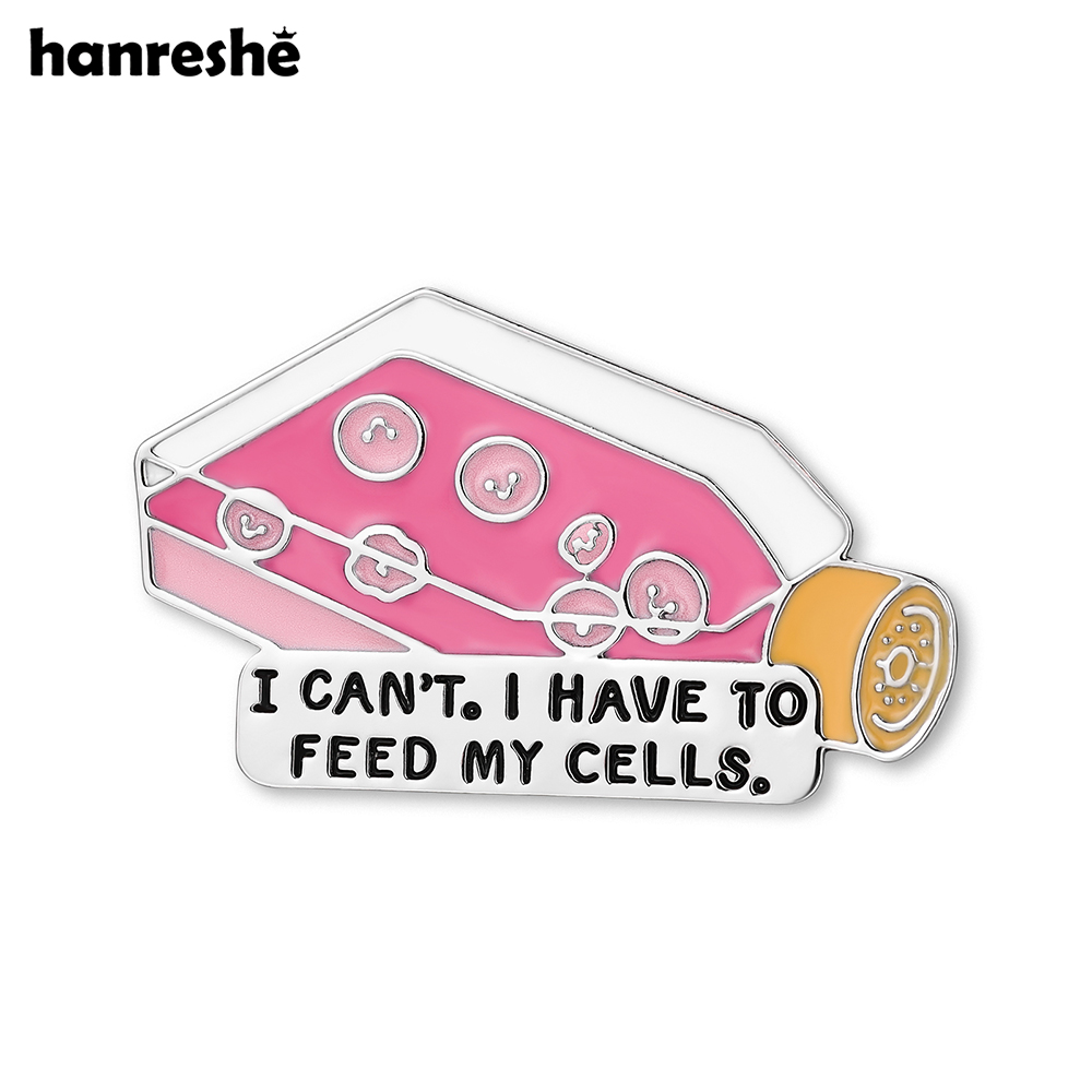 Medical Lab Scientist - Hanreshe Medical Lab แบคทีเรียจาน Petri เข็มกลัดเคลือบตลกวิทยาศาสตร์ชีววิทยา