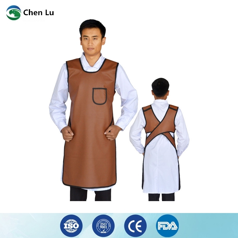 Medical Lab Coats - ผ้ากันรังสีเอกซ์และรังสีแกมมา 0.35/0.5mmpb ทำจากตะกั่ว สำหรับคลินิกทันตกรรม ผู้ป่วยสามารถสวมใส่เพื่อป้องกันรังสีอิออน