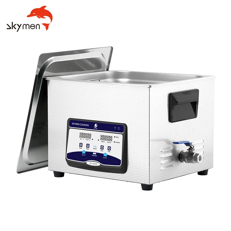 Ultrasonic Cleaner Lab - เครื่องทำความสะอาดอัลตราโซนิกอัตโนมัติ Skymen Wholesale JP-060S 360W 15L