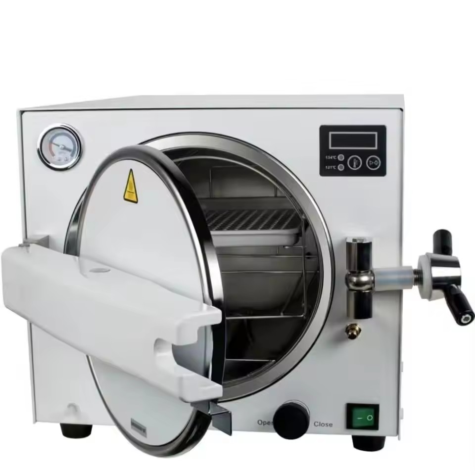 Medical Lab Units - เครื่องนึ่งฆ่าเชื้อด้วยไอน้ำแบบอุณหภูมิสูง 18 ลิตร เกรดทางการแพทย์ สำหรับห้องปฏิบัติการทันตกรรมและห้องปฏิบัติการอื่นๆ