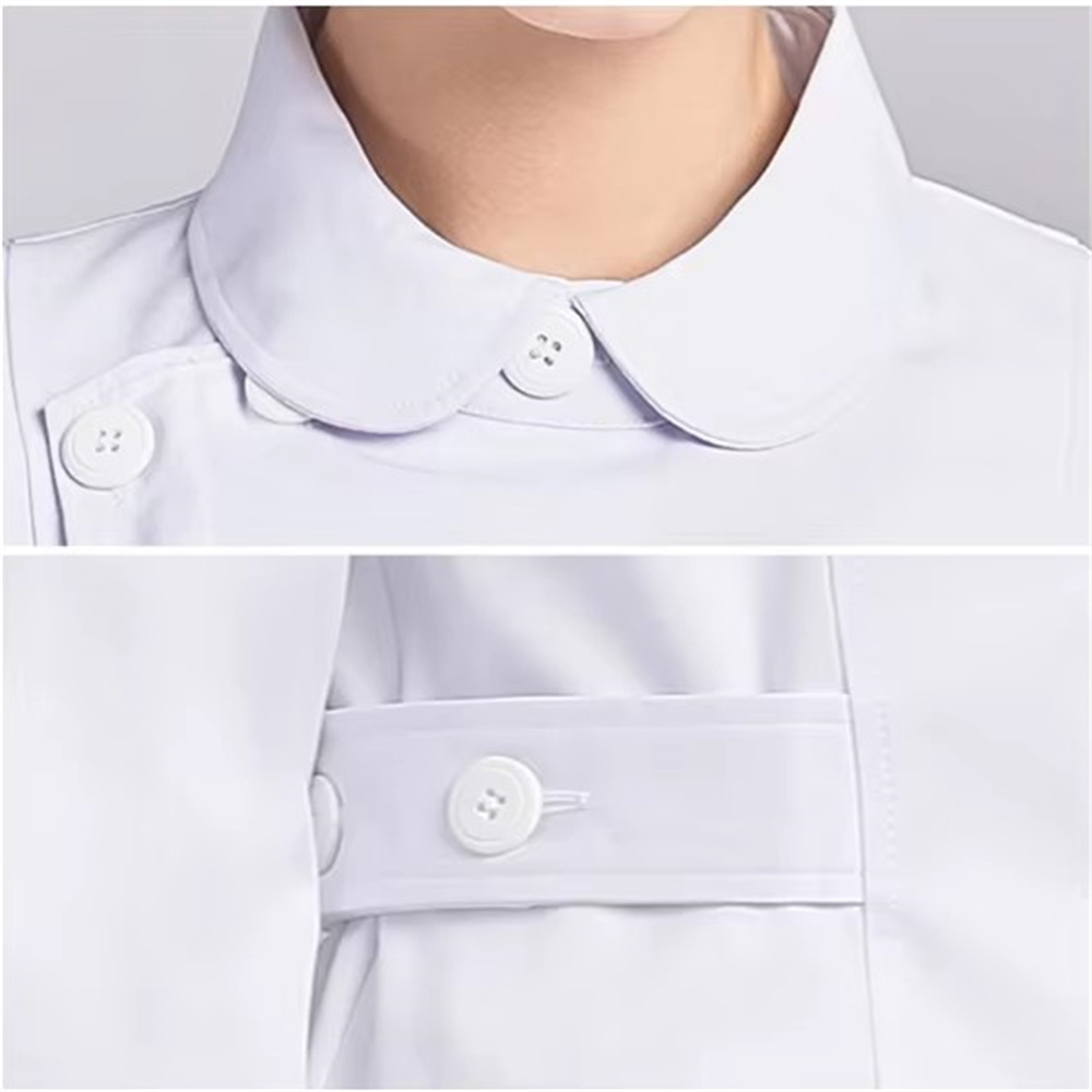 ใหม่ผ้าฝ้ายบริสุทธิ์ระบายอากาศ - Medical Lab Coats บทวิจารณ์และราคา