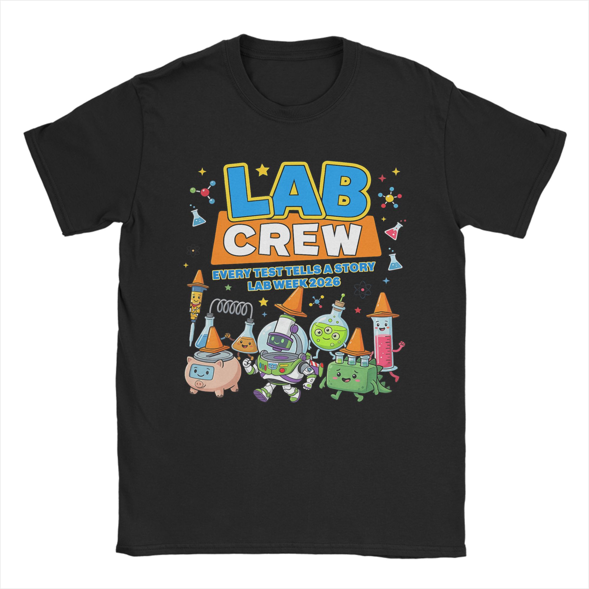 เสื้อยืดทีมช่างเทคนิคห้องปฏิบั - Medical Lab Week 2026 บทวิจารณ์และราคา