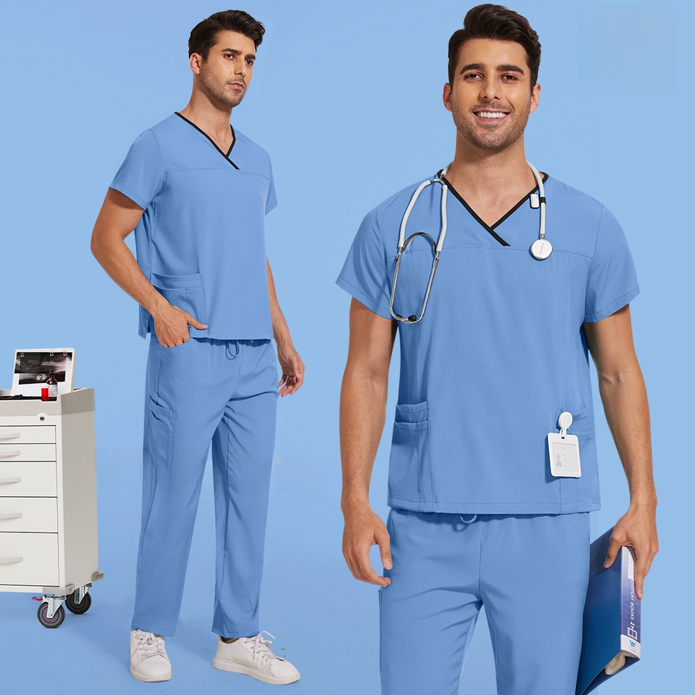 ชุดทำงานผ่าตัดในห้องผ่าตัดแขนส - Medical Lab Coats บทวิจารณ์และราคา