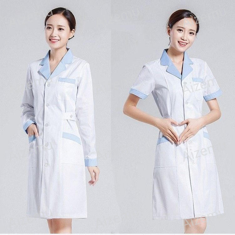 ชุดยูนิเซ็กซ์แขนสั้นสำหรับร้าน - Medical Lab Coats บทวิจารณ์และราคา