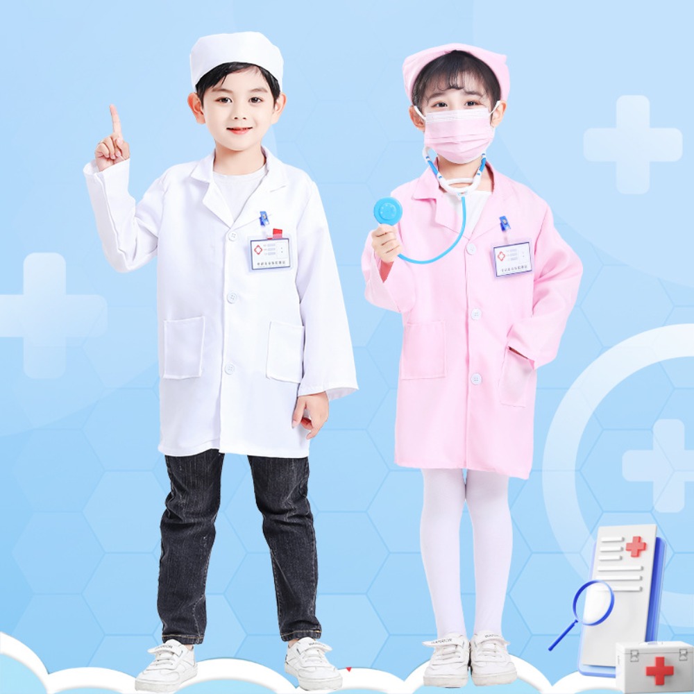 ชุดคอสตูมบทบาทสมมติคุณหมอและพย - Medical Lab Coats บทวิจารณ์และราคา