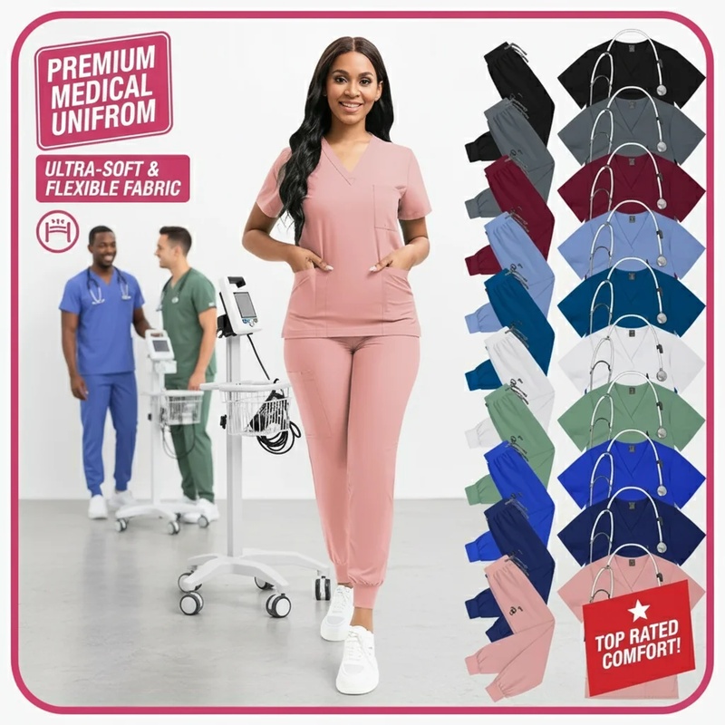 ชุดยูนิฟอร์มพยาบาล COSWomen ชุ - Medical Lab Units บทวิจารณ์และราคา