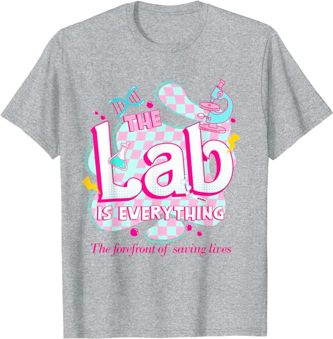 เสื้อยืดลายกราฟิกสำหรับทีมเทคน - Medical Lab Scientist บทวิจารณ์และราคา