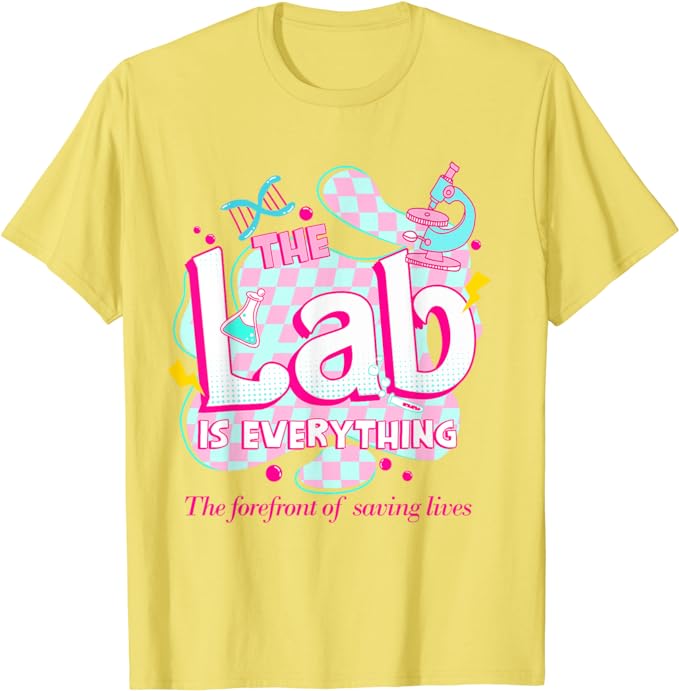 เสื้อยืดลายกราฟิกสำหรับทีมเทคน - Medical Lab Scientist บทวิจารณ์และราคา