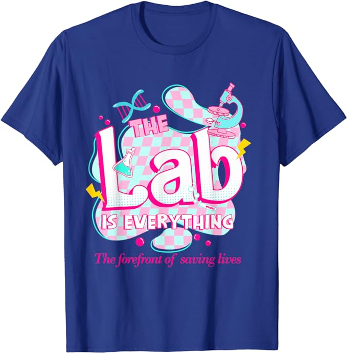 เสื้อยืดลายกราฟิกสำหรับทีมเทคน - Medical Lab Scientist บทวิจารณ์และราคา