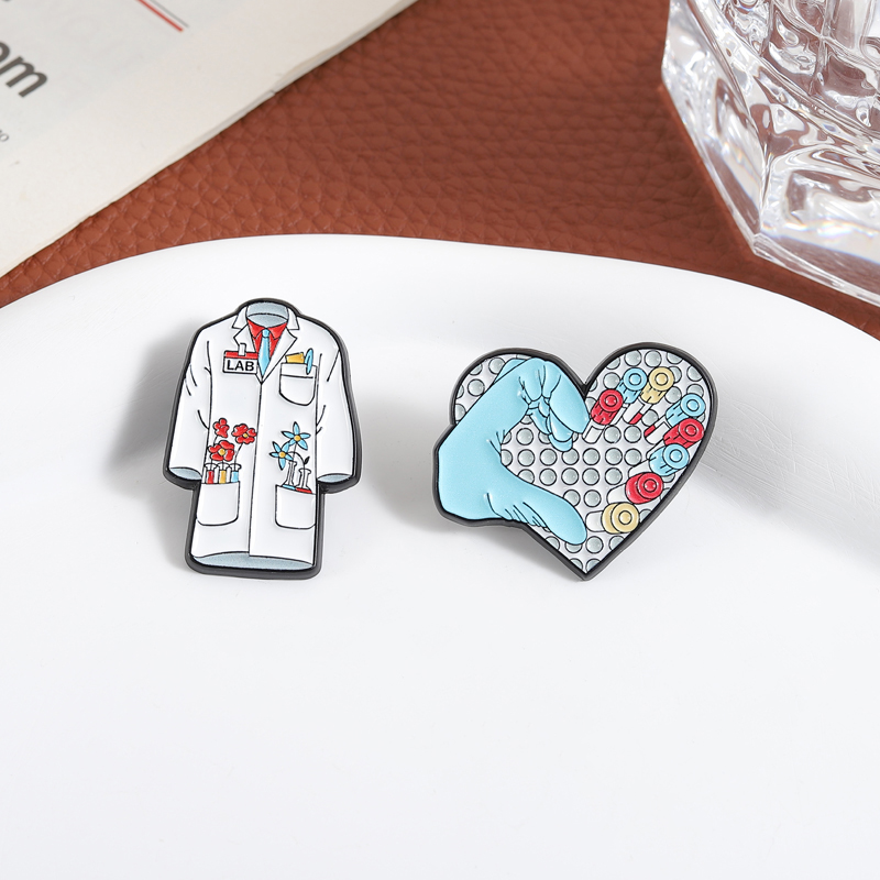 เข็มกลัดรูปหลอดทดลองวิทยาโลหิต - Medical Lab Scientist บทวิจารณ์และราคา