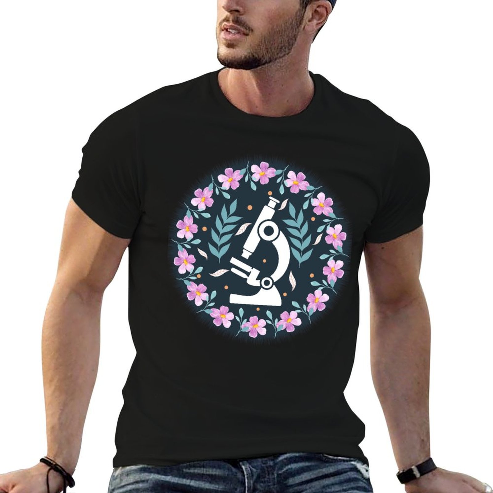 กล้องจุลทรรศน์สีสันสดใส - เสื้ - Medical Lab Scientist บทวิจารณ์และราคา